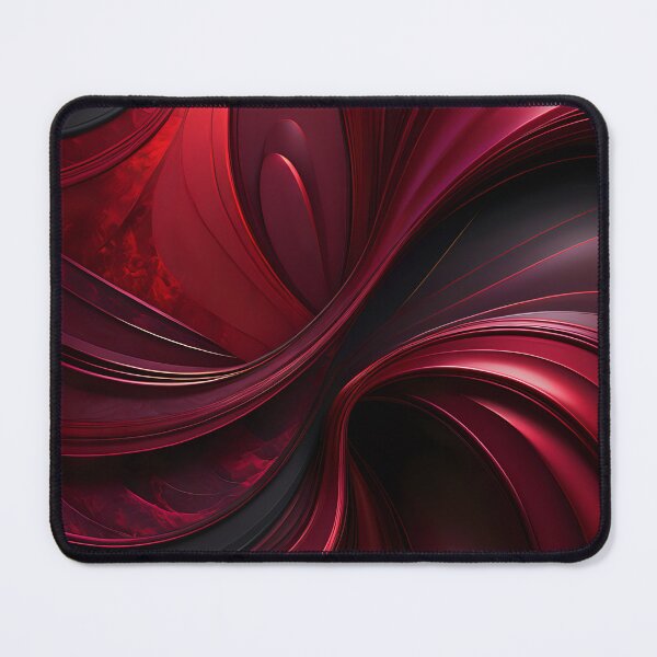 Item preview, Dramatic Crimson Waves Creating a Sense of Endless Motion. designed and sold by MissYouONLY.