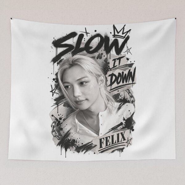 Item preview,  Felix Slow It Down Gritty Editorial Portrait designed and sold by Valeree Store.