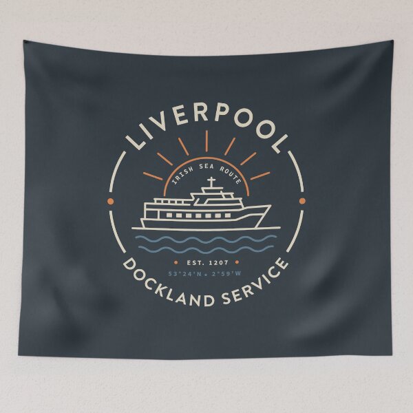 Item preview, Liverpool Dockland Service- European harbor series-DBG designed and sold by N72 Heritage.