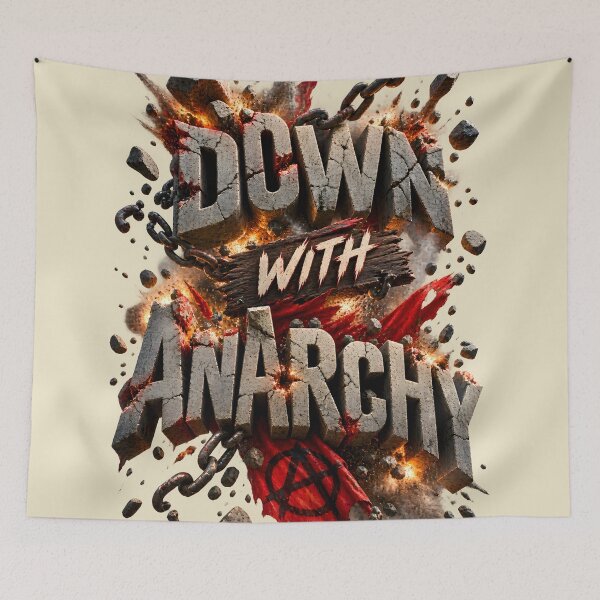Item preview, Down With Anarchy designed and sold by Aleksandar Kostjuk.