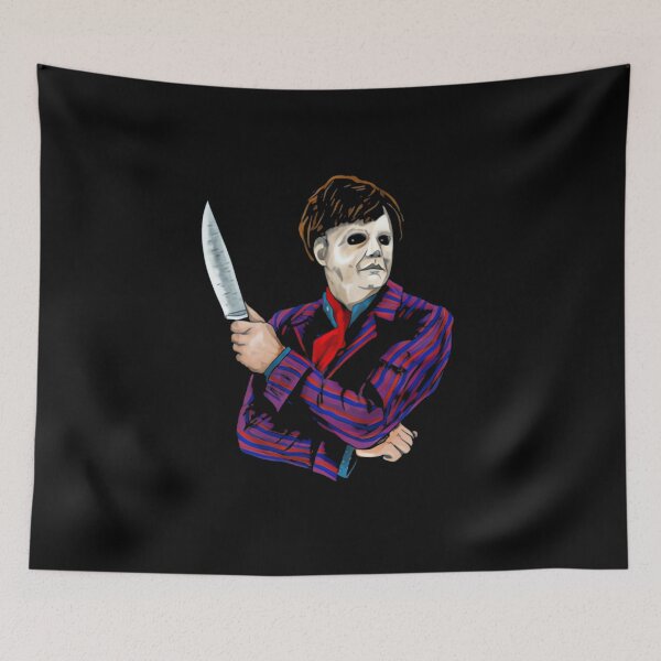 Item preview, Boris Johnson Halloween Slasher Horror Parody designed and sold by bisexualluthor.