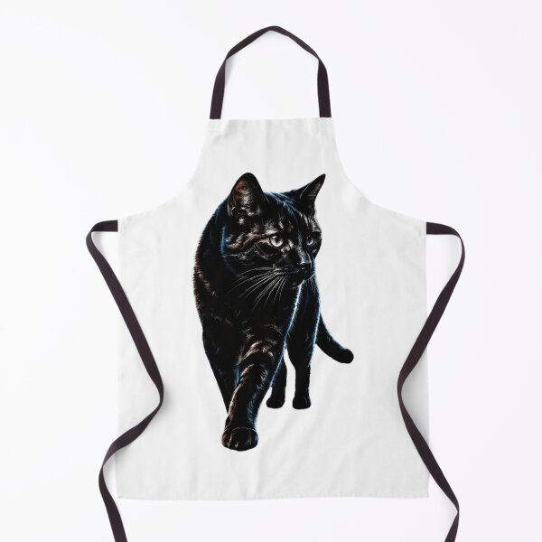 Item preview, Realistic Black Cat Portrait designed and sold by GiaoCalonas.