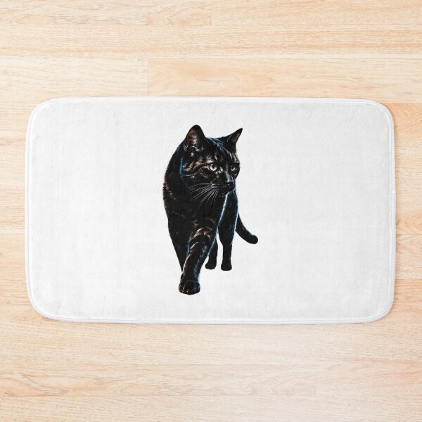 Item preview, Realistic Black Cat Portrait designed and sold by GiaoCalonas.