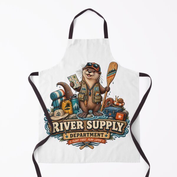 Item preview, River Supply Department Adventure Otter designed and sold by Trendy-Artistry.