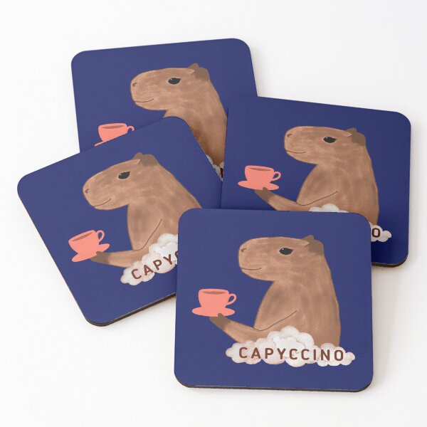 Item preview, Capyccino Capybara designed and sold by glowvim.