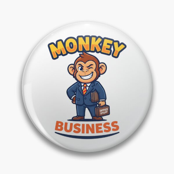Item preview, Monkey Business Funny Corporate Office designed and sold by Mr Lee.