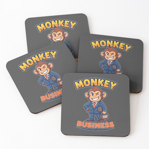 Item preview, Monkey Business Funny Corporate Office designed and sold by Mr Lee.