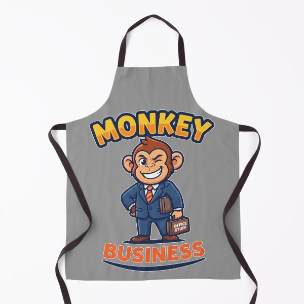 Item preview, Monkey Business Funny Corporate Office designed and sold by Mr Lee.