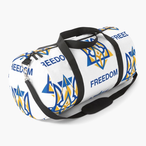 Item preview, Modern Geometric Ukrainian Trident Freedom Emblem Print designed and sold by KreonaTime.