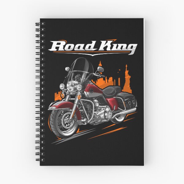 Item preview, Motorcycle Road King Classic FLHRC 2009 Red Hot Sunglo & Smokey Gold for Motorcycle Riders designed and sold by MotoApparelHub.