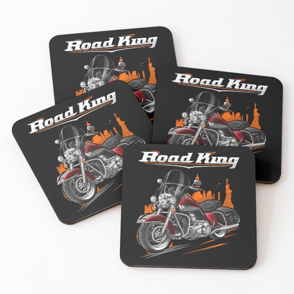 Item preview, Motorcycle Road King Classic FLHRC 2009 Red Hot Sunglo & Smokey Gold for Motorcycle Riders designed and sold by MotoApparelHub.