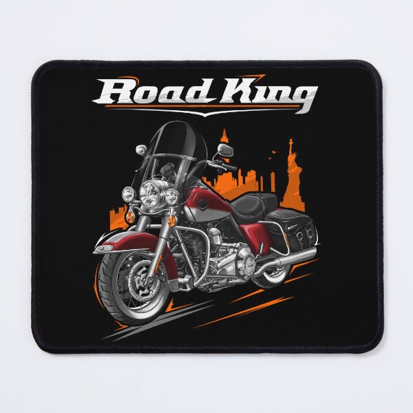 Item preview, Motorcycle Road King Classic FLHRC 2009 Red Hot Sunglo & Smokey Gold for Motorcycle Riders designed and sold by MotoApparelHub.