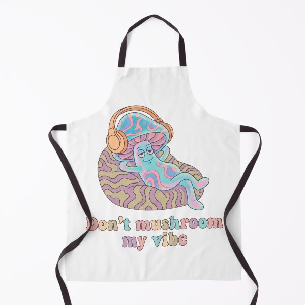 Item preview, Don't Mushroom My Vibe | Retro Groovy Fungi designed and sold by HappyHarmony40.