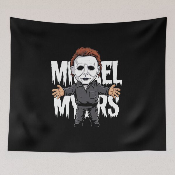 Item preview, Chibi Michael Myers Cute Halloween Slasher Character designed and sold by bisexualluthor.