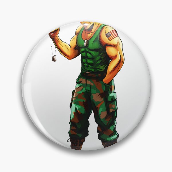 Item preview, Guile'S Sonic Boom Power - Street Fighter Inspired Art | Best Buy designed and sold by gyianas.