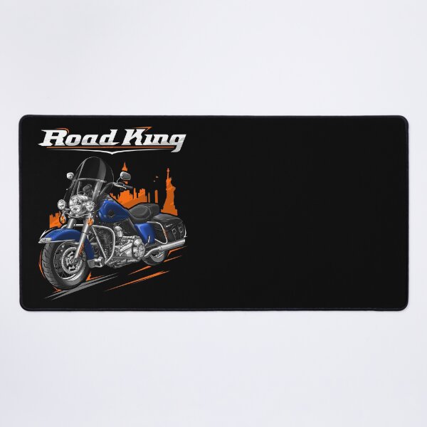 Item preview, Motorcycle Road King Classic FLHRC 2009-2010 Flame Blue Pearl for Motorcycle Riders designed and sold by MotoApparelHub.