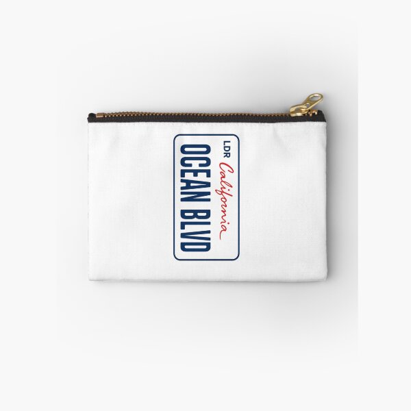 Item preview, Ocean Blvd California License Plate Aesthetic Design designed and sold by alanizyessenia.