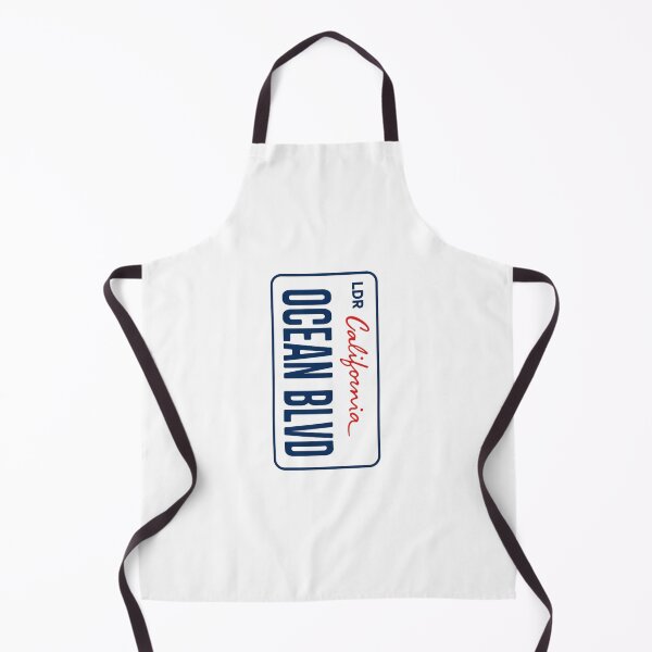 Item preview, Ocean Blvd California License Plate Aesthetic Design designed and sold by alanizyessenia.