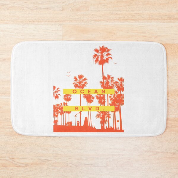 Item preview, Ocean Blvd. Palm Tree Sunset Design (Orange  Yellow) designed and sold by alanizyessenia.