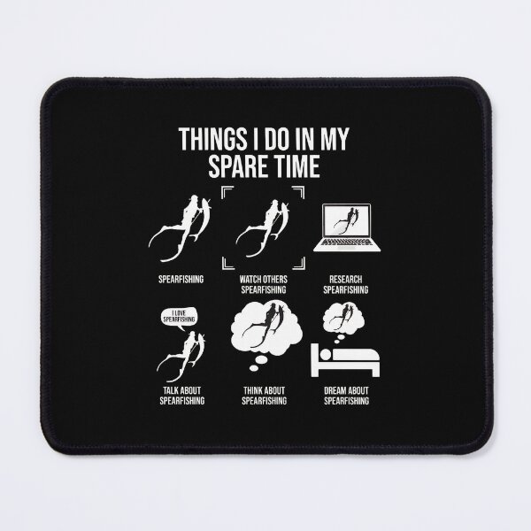 Item preview, Spearfishing Spare Time Things Humor Gift designed and sold by merrilhohai.