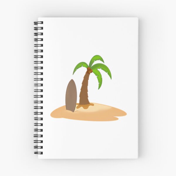 Item preview, Palm Tree And Surfboard On Sand designed and sold by alanizyessenia.