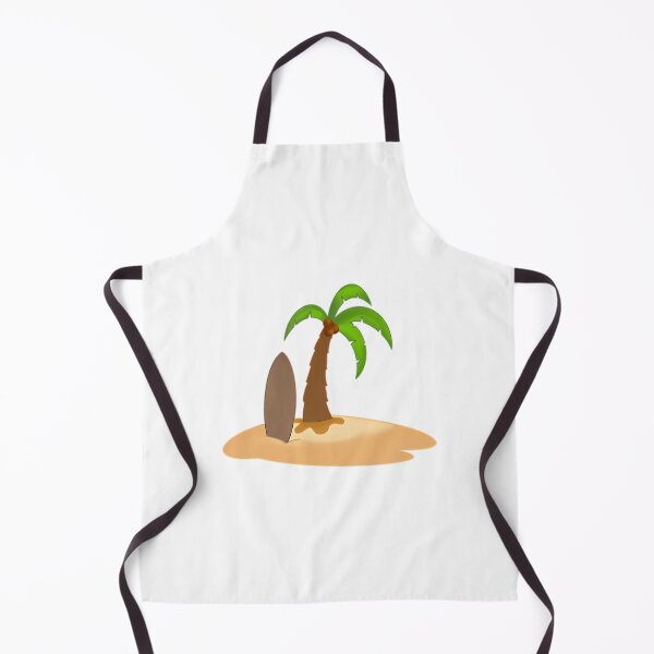 Item preview, Palm Tree And Surfboard On Sand designed and sold by alanizyessenia.