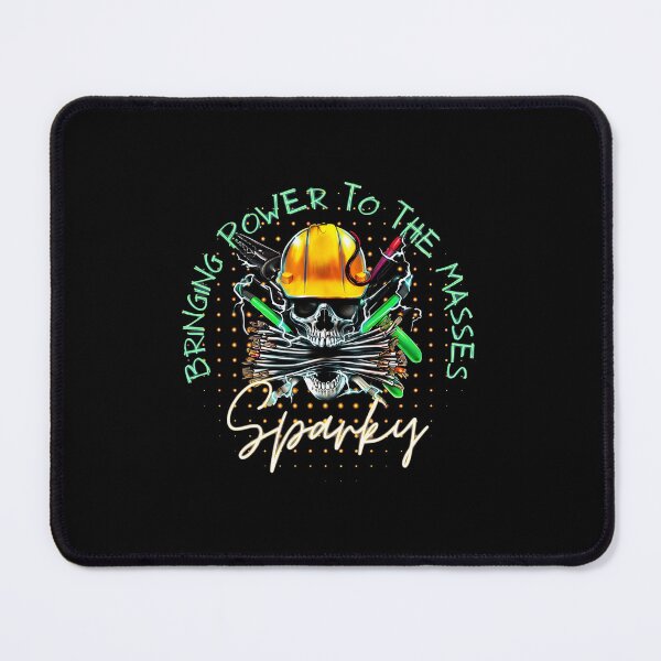Item preview, Sparky Skull Hard Hat Electrician Power Design designed and sold by rohebyrde.
