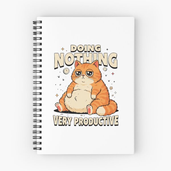 Item preview, Plump Cat Doing Nothing Very Productive designed and sold by GiaoCalonas.
