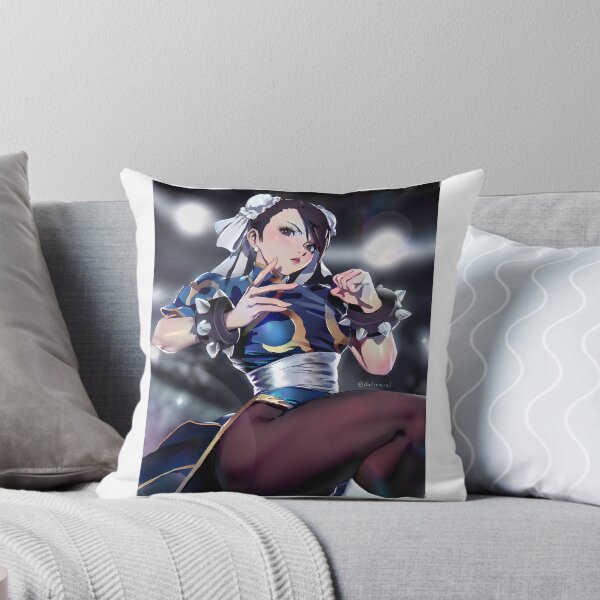 Item preview, Fierce Kunoichi: Lightning Kick Champion - Blue Dragon Fighting Game Icon | Limited Edition designed and sold by gyianas.