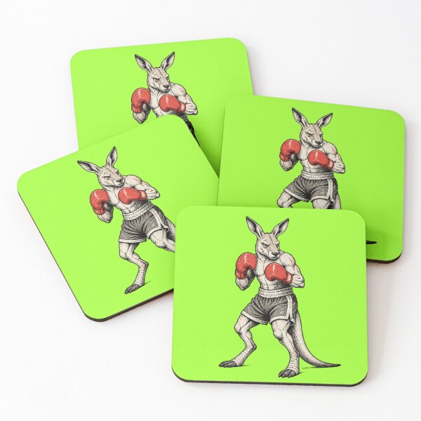 Item preview, Boxing Kangaroo Fighter – Vintage Gym & Combat Sports designed and sold by SVox.