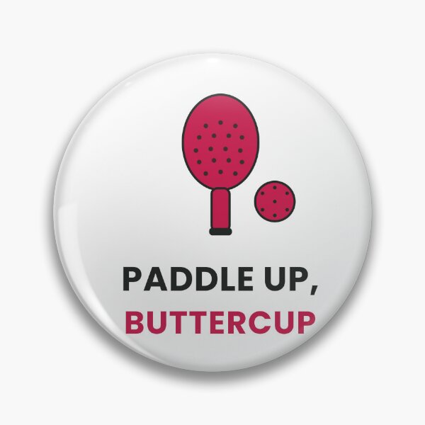 Item preview, Paddle Up Buttercup Pickleball Quote designed and sold by KitchenRules.