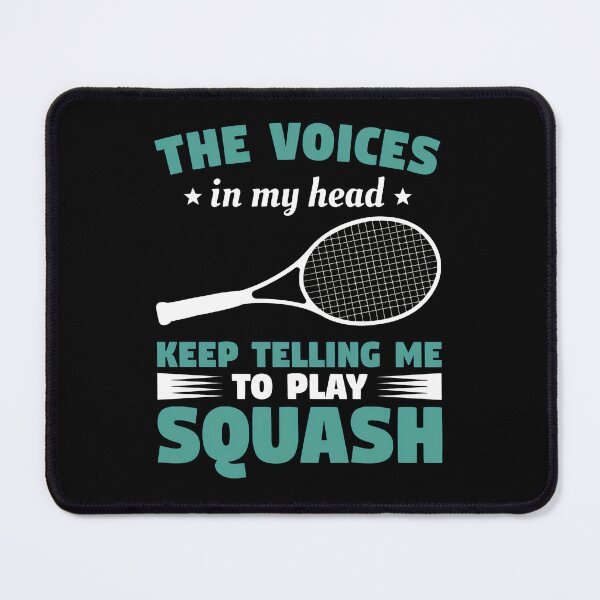 Item preview, Squash Player Voices In My Head Graphic designed and sold by stouerwel.