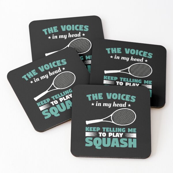 Item preview, Squash Player Voices In My Head Graphic designed and sold by stouerwel.