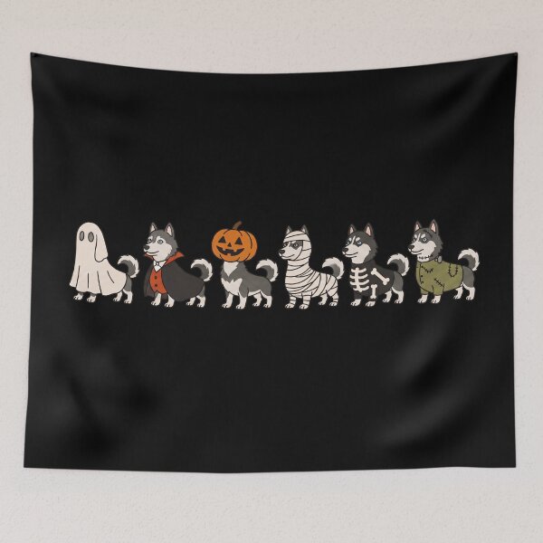 Item preview, Funny Huskita Halloween Costume Trick or Treat Mom Dad Kids designed and sold by FurryHavenPH.