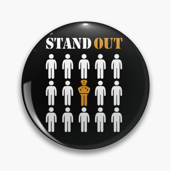 Item preview, Stand Out Stick Figure Difference Design designed and sold by merrilhohai.
