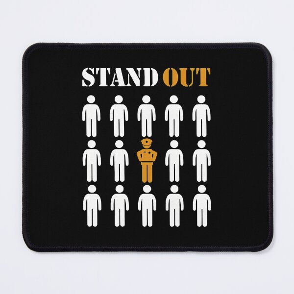 Item preview, Stand Out Stick Figure Difference Design designed and sold by merrilhohai.