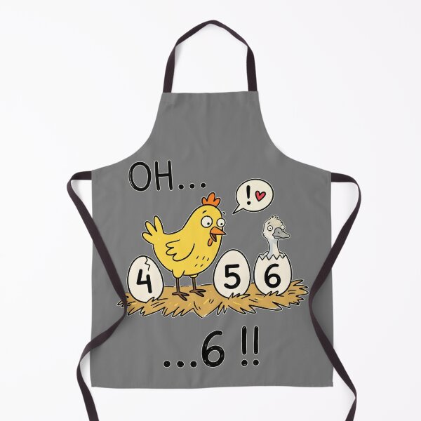 Item preview, Oh 4 5 6 Funny Math Teacher Chicken Pun designed and sold by Mr Lee.