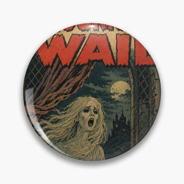 Item preview, Vintage Halloween: Banshee Spirit at the Castle Window designed and sold by bapupa.