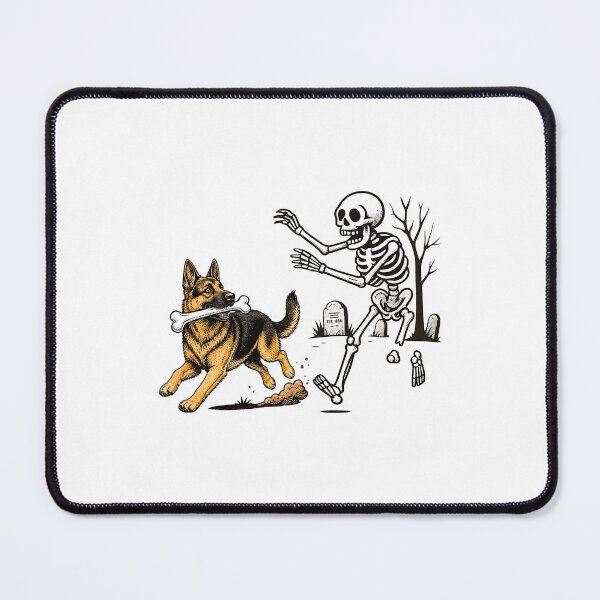 Item preview, German Shepherd Skeleton Halloween designed and sold by Foro-Chance.