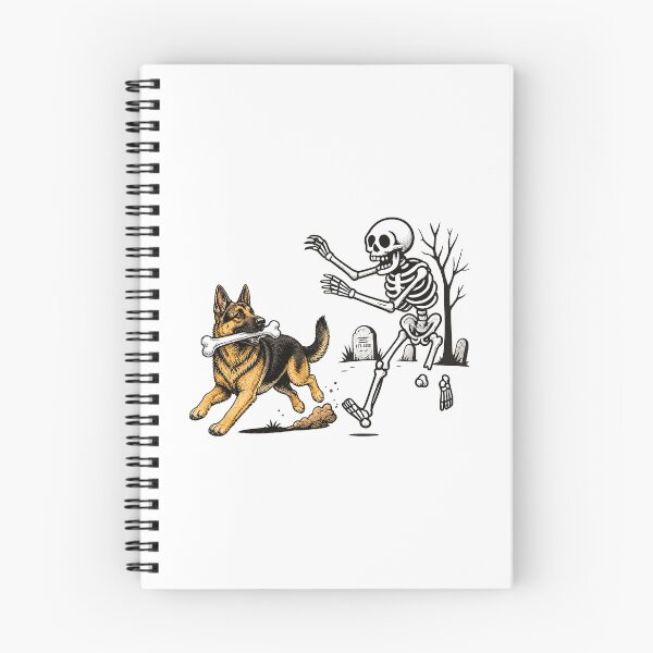 Item preview, German Shepherd Skeleton Halloween designed and sold by Foro-Chance.