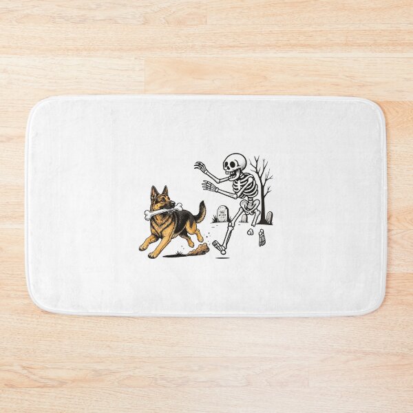 Item preview, German Shepherd Skeleton Halloween designed and sold by Foro-Chance.
