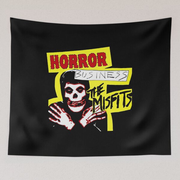 Item preview, Misfits Horror Business Yellow Poster Vintage Design designed and sold by bisexualluthor.