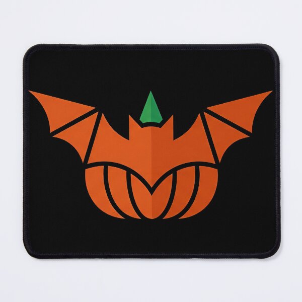 Item preview, Geometric Bat Pumpkin Minimalist Logo designed and sold by TontikDesign.
