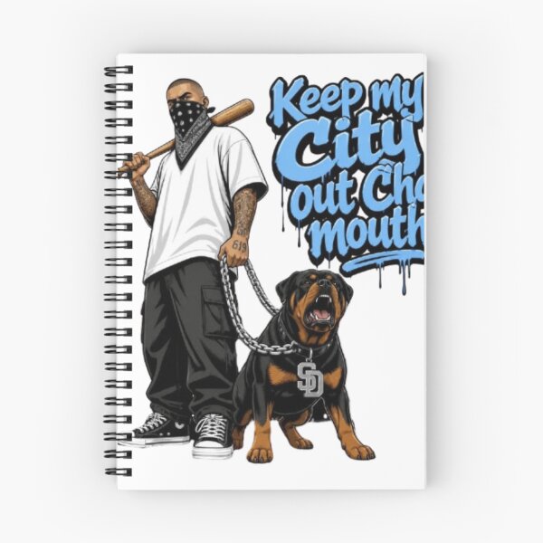 Item preview, Keep My Kitty Outta Cha Mouth – Rottweiler Streetwear Funny Dog Design designed and sold by PrintWavePro.