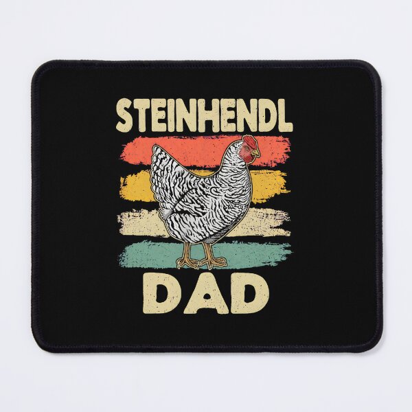 Item preview, Steinhendl Dad Retro Chicken Funny Gift designed and sold by amishuc.