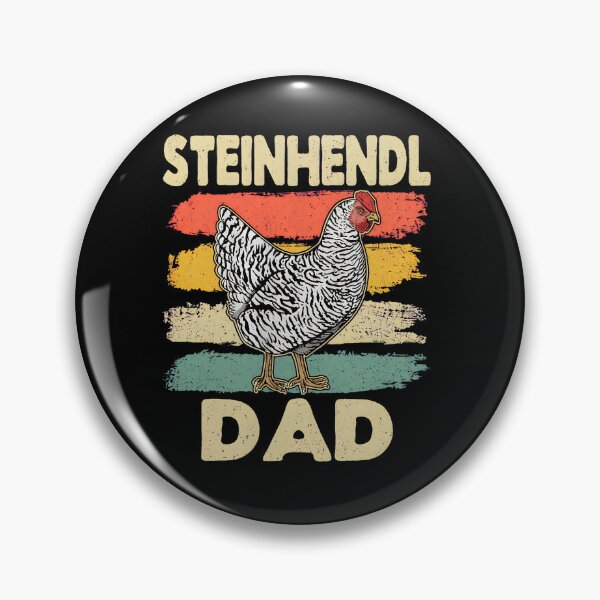 Item preview, Steinhendl Dad Retro Chicken Funny Gift designed and sold by amishuc.