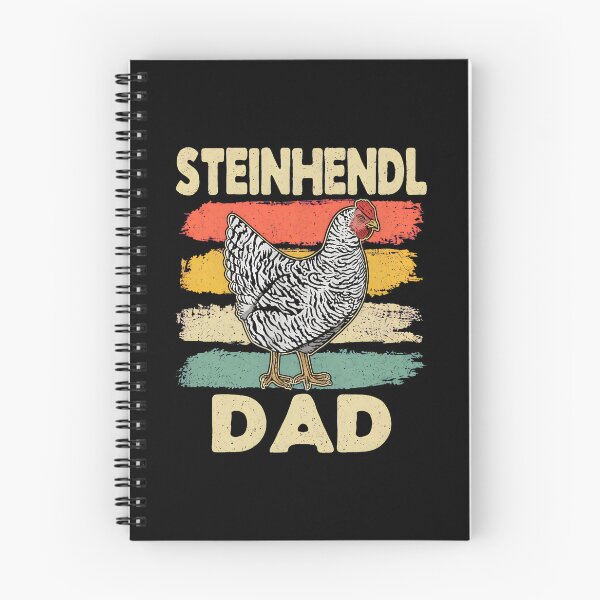 Item preview, Steinhendl Dad Retro Chicken Funny Gift designed and sold by amishuc.