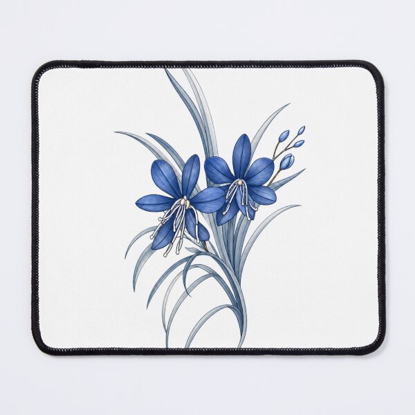 Item preview, Delicate Blue Botanical Sprig Illustration designed and sold by AneissPiaf.
