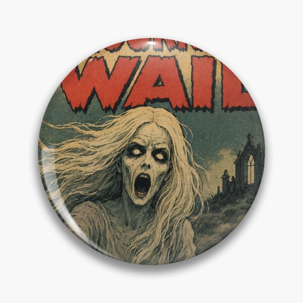 Item preview, Vintage Halloween: Eerie Banshee Haunted Moor designed and sold by bapupa.