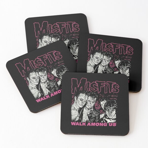Item preview, Misfits Walk Among Us Pink Text Classic Album Art designed and sold by bisexualluthor.